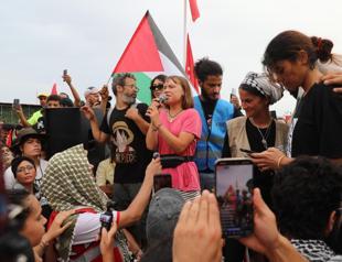 Gaza aid flotilla carrying Greta Thunberg departs Tunisia