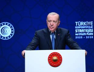 Erdoğan unveils 3 bln lira support for cooperatives