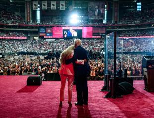 Trump praises conservative giant Kirk at mega memorial event