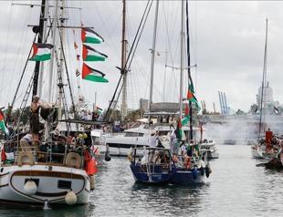 Activists say Gaza aid flotilla attacked by multiple drones