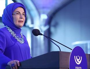 Turkish first lady calls for global action to protect children from cancer