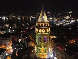 Istanbul’s iconic landmarks illuminate with digital art