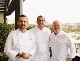 Three chefs, three feasts, one language