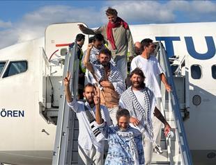 Türkiye brings over 130 flotilla activists detained by Israel