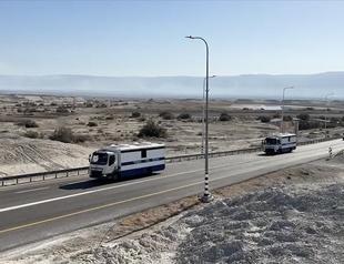 14 Turkish activists detained on Gaza-bound flotilla cross into Jordan