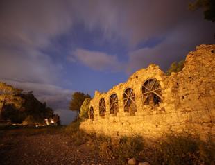 Nighttime museum visits bring new life to ancient city of Olympos