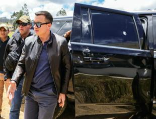 Ecuador president unharmed in attack on motorcade