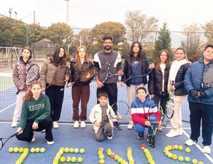 Abandoned Osmancık tennis court revived by local pharmacist