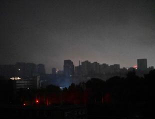 Massive attack cuts power in Ukrainian capital