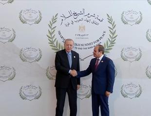 Erdoğan holds diplomatic talks ahead of peace summit on Gaza