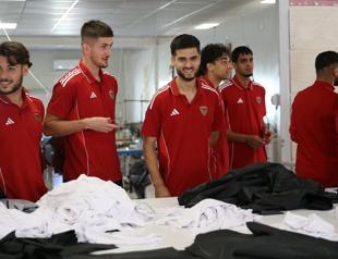 Hatay quake survivors craft sports apparel for local football academy