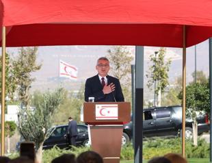 New Turkish Cypriot president sworn in, vows cooperation with Ankara