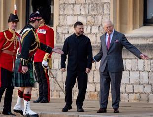 King Charles hosts Zelensky ahead of London meeting on Ukraine missiles