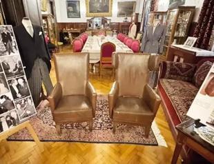İnönü’s special ‘listening chair’ displayed for first time in Ankara