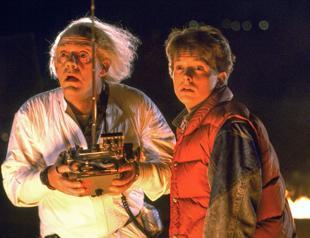 Michael J Fox revisits Back to the Future 40 years later