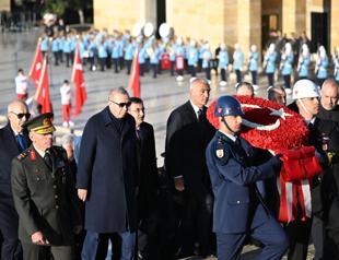 Political leaders honor Atatürk on 87th anniversary of his passing