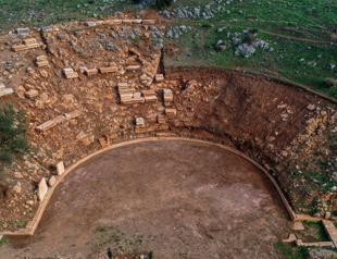 Steps restored to original in ancient theater