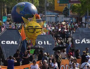 Massive march in Brazil marks first big UN climate protest in years