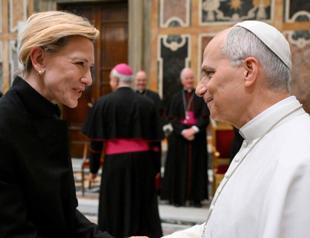 Pope Leo XIV celebrates cinema with Hollywood stars