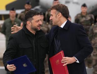 Macron, Zelensky sign accord for Ukraine to buy French fighter jets