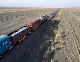 Windswept Kazakh rail hub at the heart of China-Europe trade