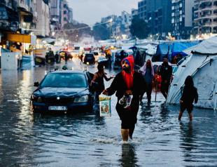 Fresh rains flood streets in war-scarred Gaza