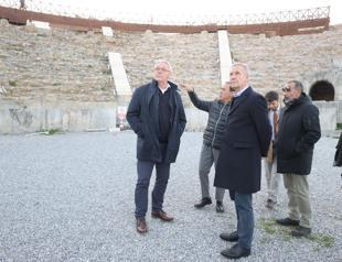 Former German president visits historic sites in İznik