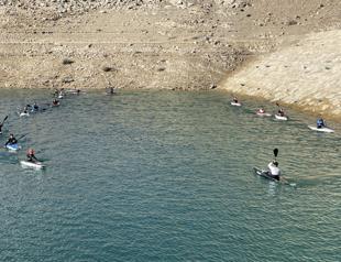 Türkiye’s highest dam doubles as training base for elite paddlers
