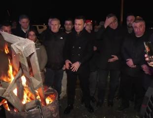 CHP marks New Year with vigil outside Silivri Prison