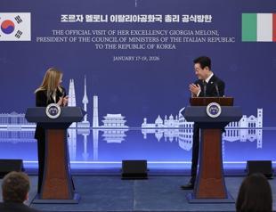 South Korea, Italy agree to deepen AI, defense cooperation