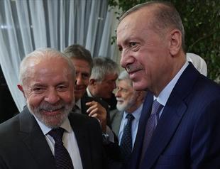 Erdoğan tells Brazil’s Lula Türkiye backs all Gaza peace initiatives