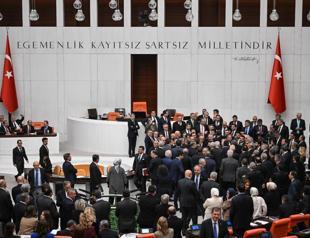 Scuffle erupts at parliament as MPs approve pension hike