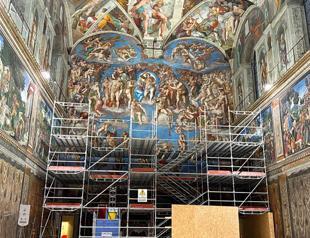 Major cleaning begins of Michelangelos ‘Last Judgement’