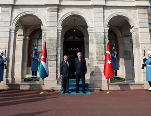 Erdoğan welcomes Jordan’s King Abdullah in Istanbul
