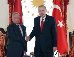 Erdoğan meets Jordans king in Istanbul, vows stronger ties