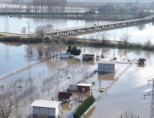 Flooding hits northwestern Türkiye as Meriç River overflows