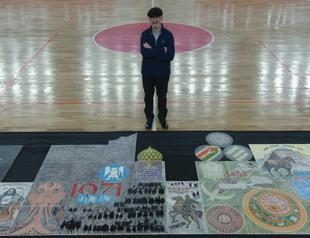 Turkish history told through 27-meter-long tile artwork