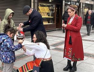 Ancient Balkan spring ritual Baba Marta comes alive in Thracian city