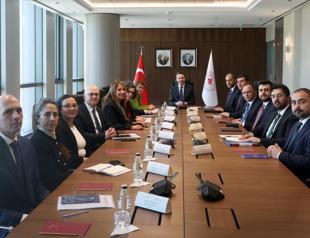Energy Minister Bayraktar meets EBRD President Renaud-Basso