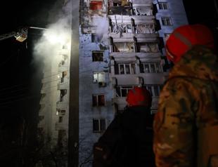Russian barrage hits homes across Ukraine, killing 5