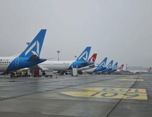 Heavy rain grounds traffic at Istanbul’s Sabiha Gökçen Airport