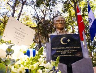 ‘Türkiye Park’ inaugurated in El Salvador’s capital featuring Atatürk bust