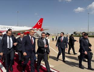 Turkish top diplomat in Syria for key talks