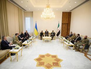 FM Fidan meets Syrian, Ukrainian presidents in Damascus