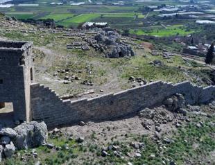 Ancient walls of Sillyon restored