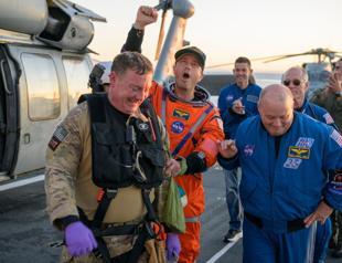 Artemis II astronauts return to Earth