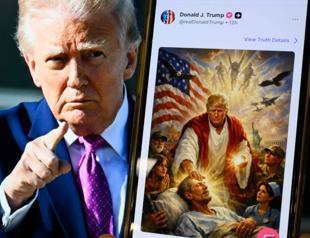 Trump deletes Jesus post of himself after outcry