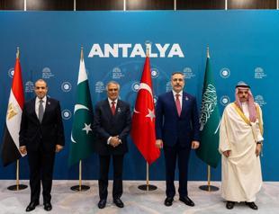 Fidan hosts four-nation meeting at Antalya forum as ceasefire efforts continue