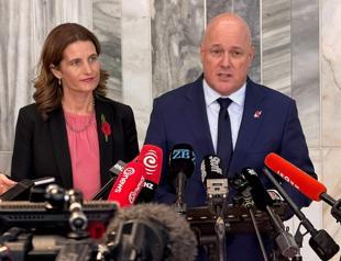 New Zealand PM Luxon survives leadership vote