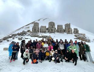 International artists gather at Mount Nemrut